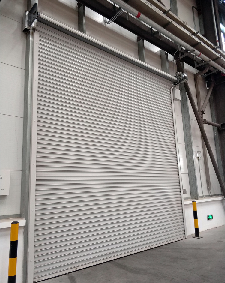Steel Industrial Roll up Door Roller Shutter Door Custom Color Size OEM Available for Factories Plants