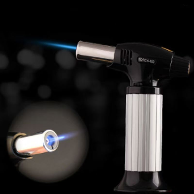 Kitchen Handheld Butane Gas Creme Brulee Blow Torch Lighter