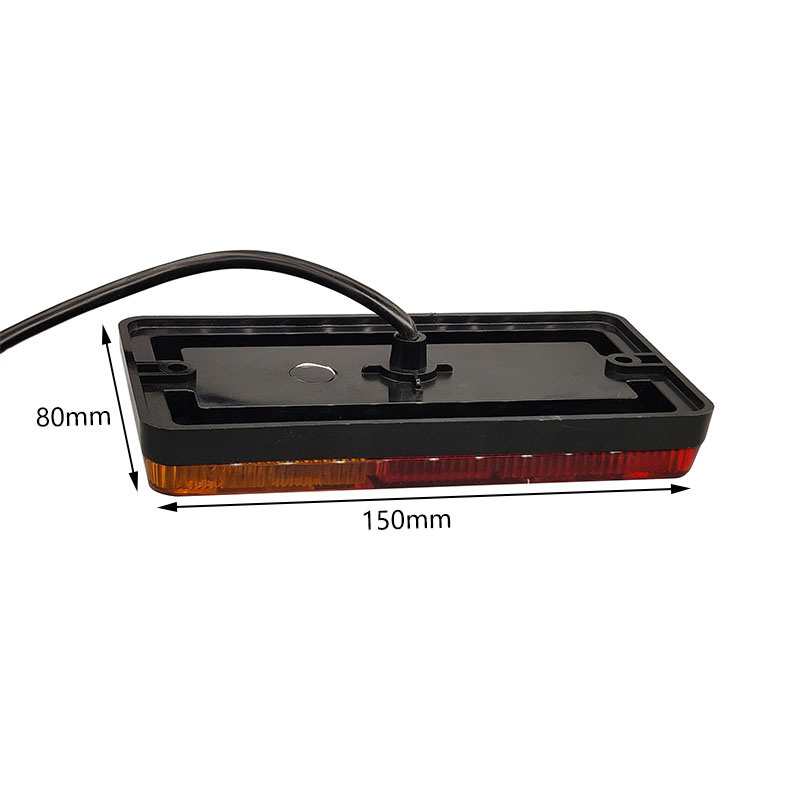 Стоп-сигнал, габарит и повторитель указателя поворота с отражателем, сертификация E4/DOT, модель Lt127