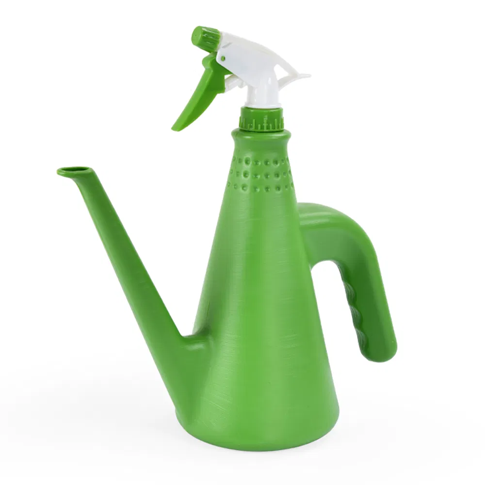 Best Quality 850ml Small Multifunctional Plastic Long Spout Watering Can/Pot/Kettle with Sprinkler Head Garden Sprayer for Plants