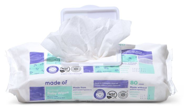 Factory Cheap Pearl Embossing Soft Hygienic Baby Wet Wipes with Lid