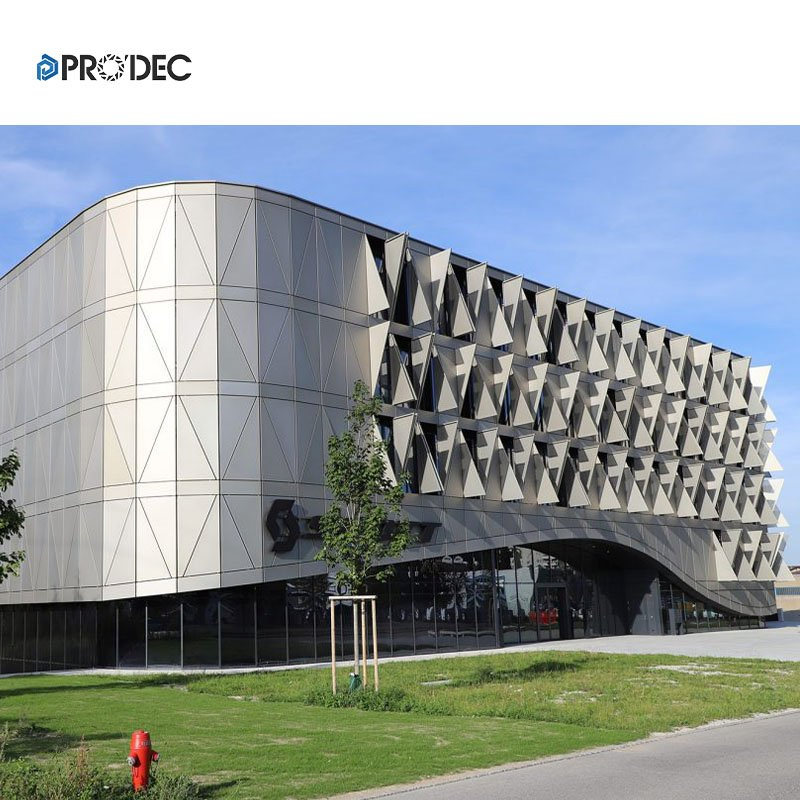 External Cladding Curtain Wall Facade Panel Waterproof Aluminum Composite Panels