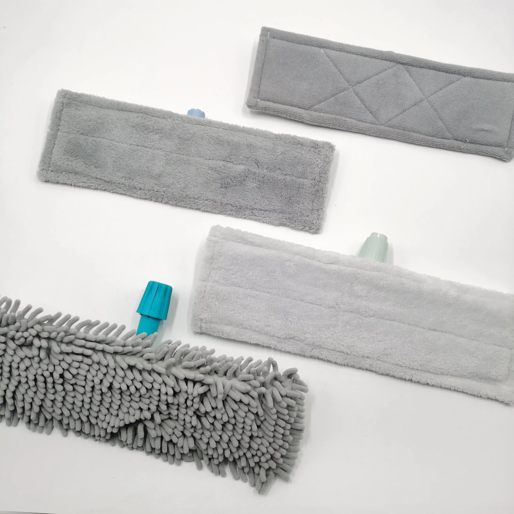 High Quality Snow Chenille Flat Mop with Replaceable Pad for Home Commercial Cleaning Tool