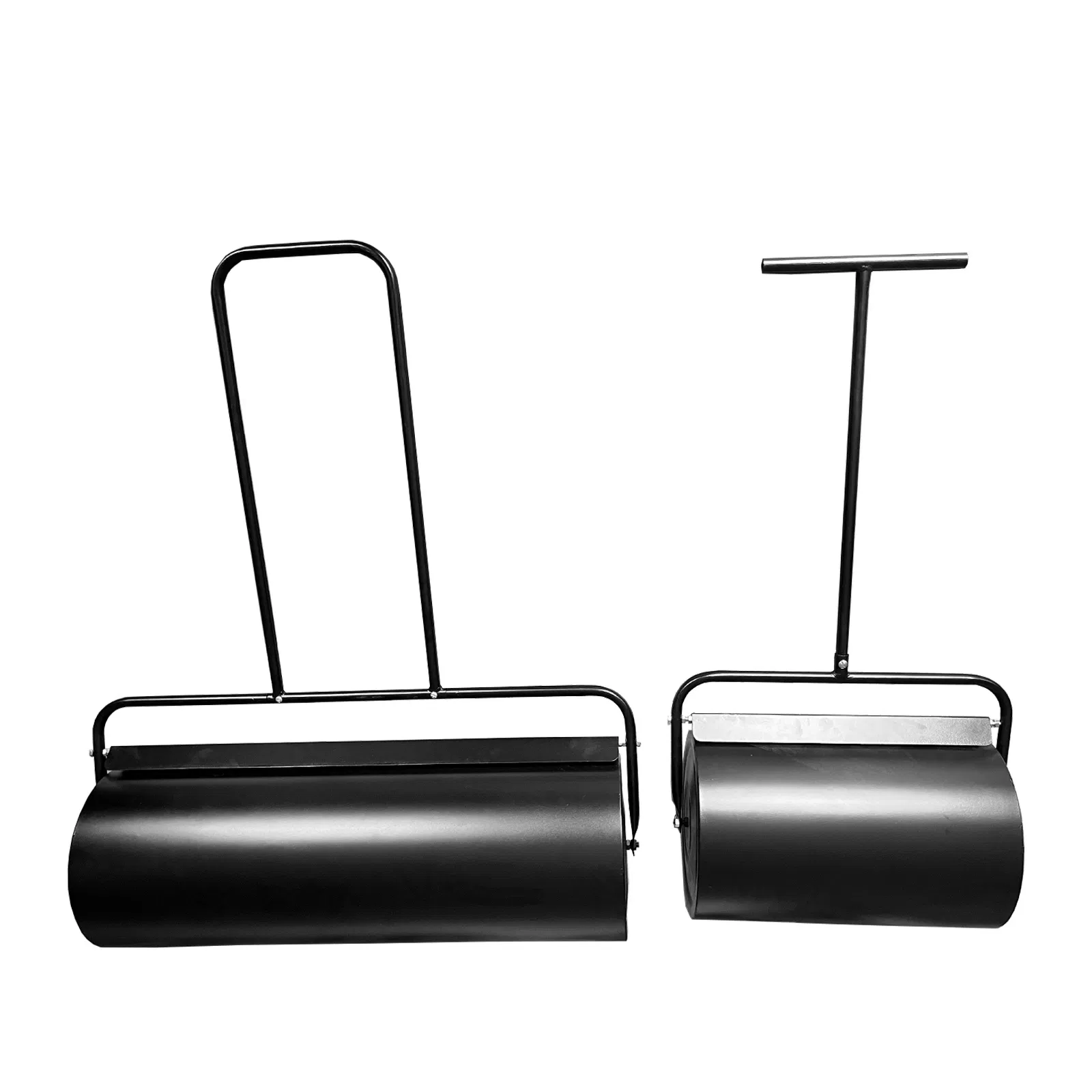 Lawn Roller Heavy Duty Metal Drum Filled Water or Sand Grass Garden Outdoor