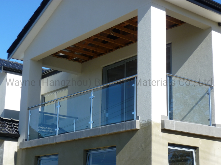 10mm 12mm Sgp Laminated Glass Balcony Fence