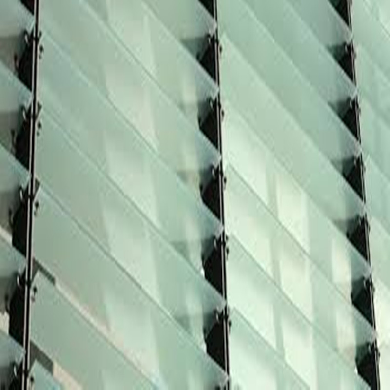 4mm 5mm 6mm Acid Etched Frosted Louver Glass