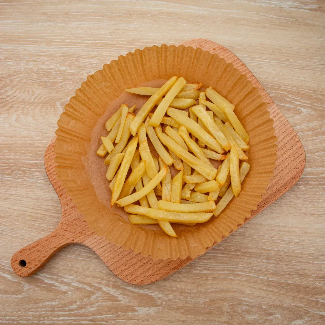 Eco-Friendly 8-Inch Disposable Air Fryer Liners for Baking