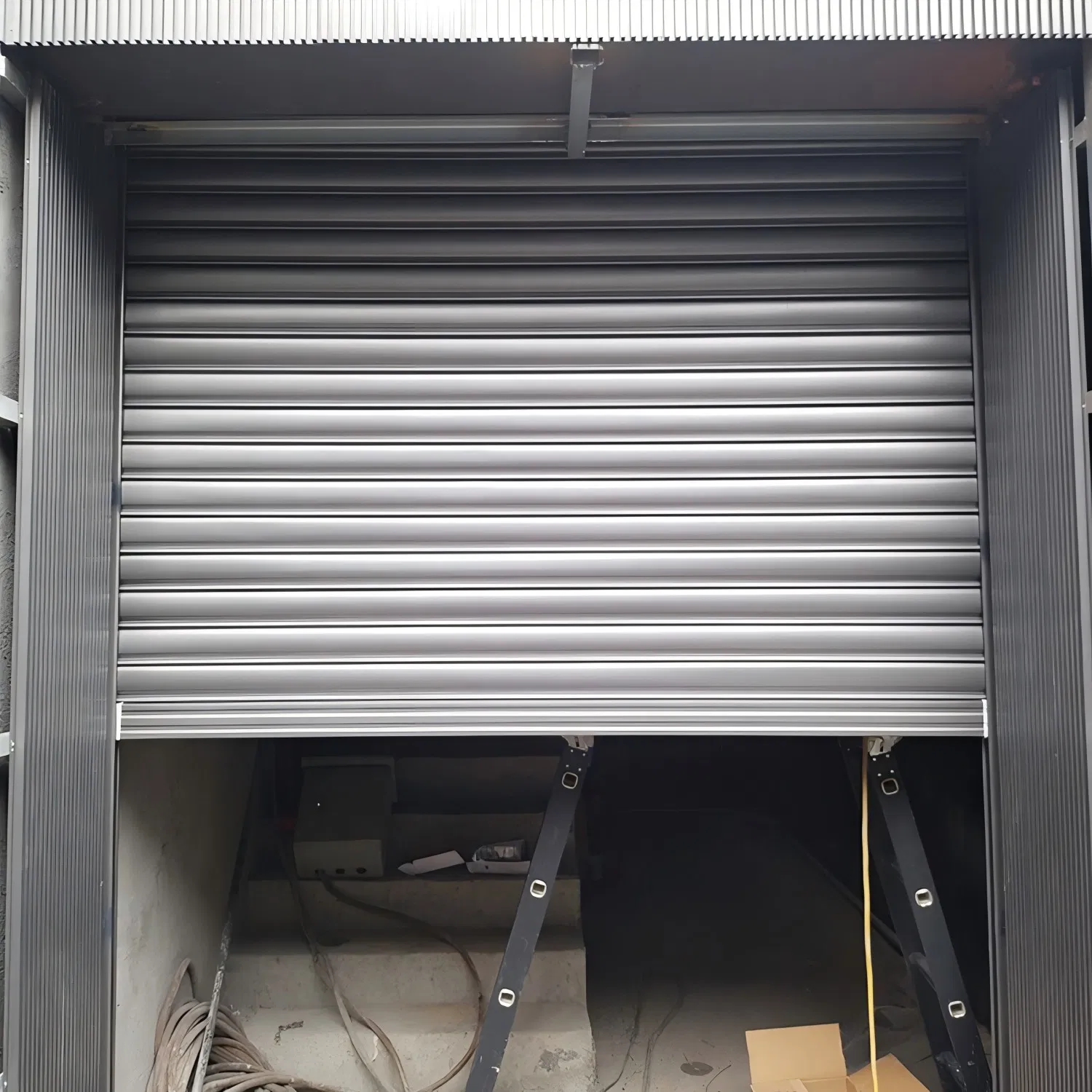 304 Stainless Steel Fireproof Roller Shutter Door Reliable Fire Barrier Solutio