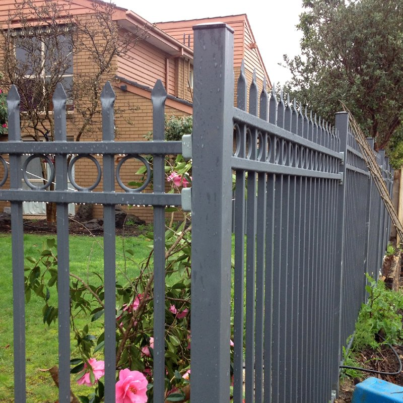 Customization Aluminum Fence Decorative DIY Garden Privacy Metal Alu Material Outdoor Fence Panels Aluminum Fence