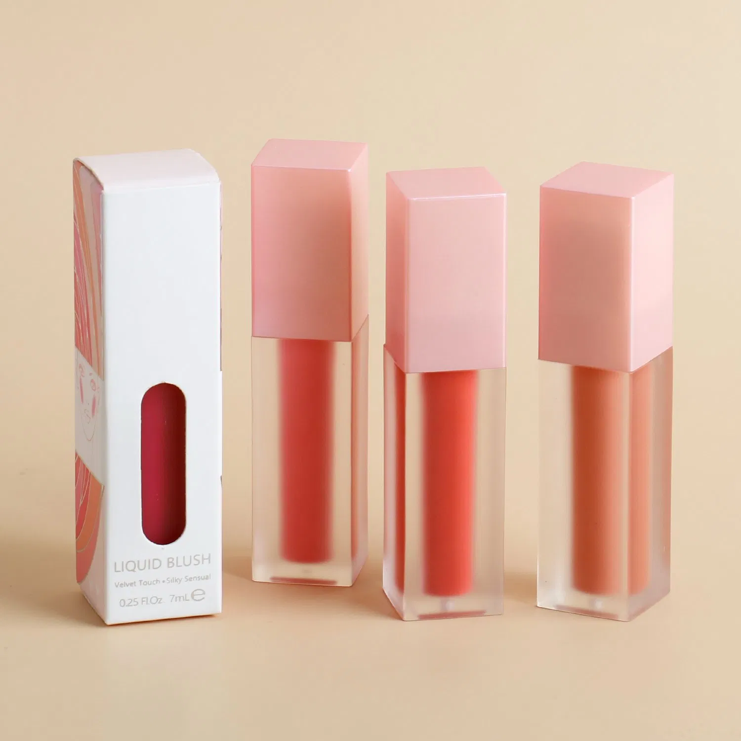 Hot Selling Cosmetics Cruelty Free Makeup Wholesale for Liquid Blush