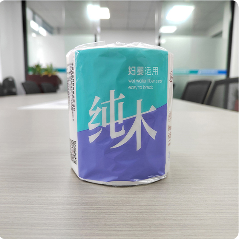 Logo Unique Virgin Material Toilet Paper Roll