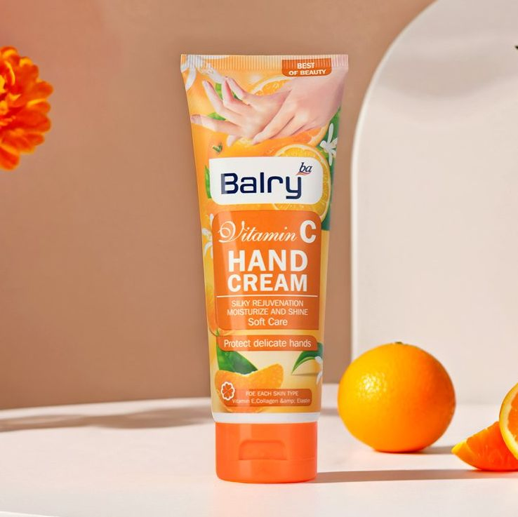 Brightening Hand Cream with Orange Scent and Vitamin C