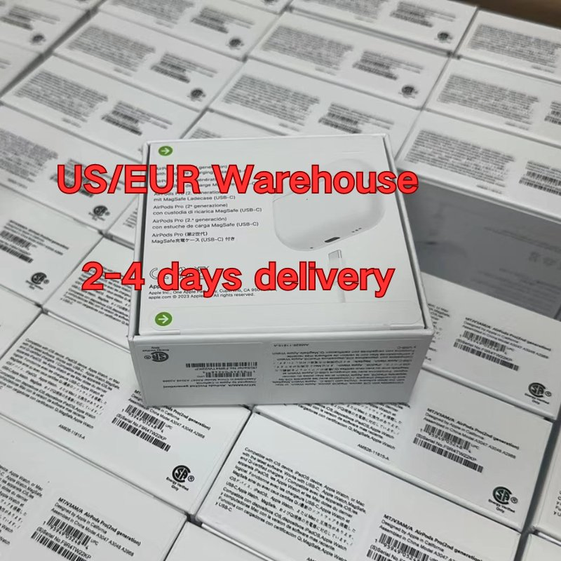 Us EU Warehouse High Quality 1: 1 True Noise Cancelling Bluetooth Tws Gamer in-Ear Earpods Air PRO Gen Serie 2 3 4 Anc Max Generation PRO2 2ND 3rd 2da Headphone