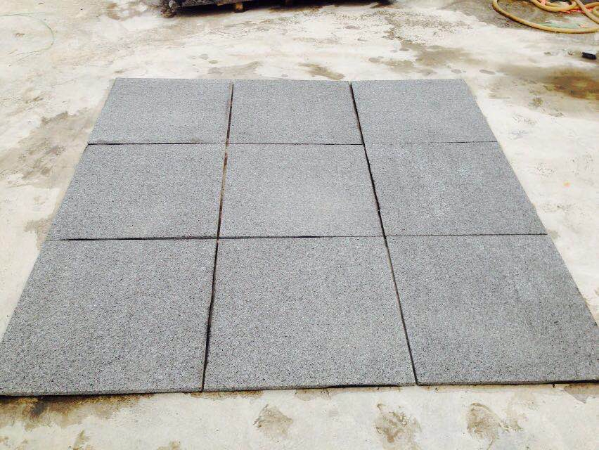 Полированный гранит Steel Grey для пола и стен