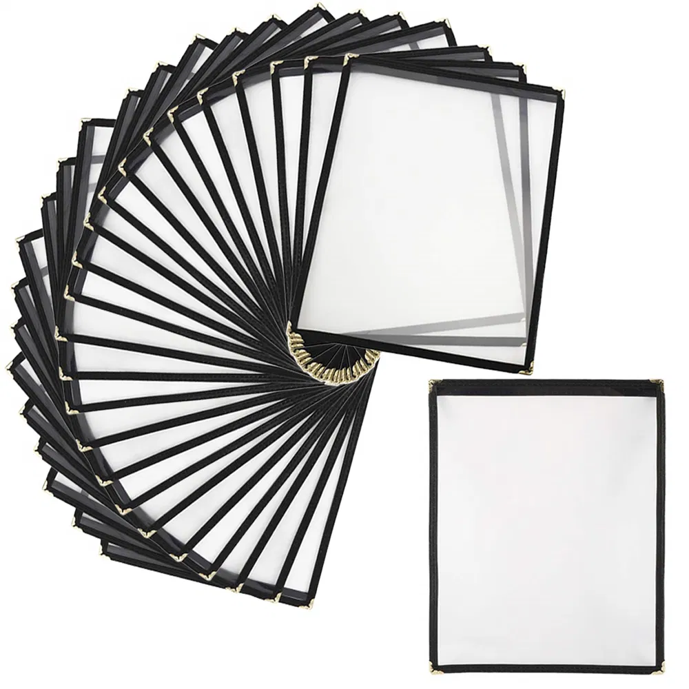 Single Page 2 View Book Golden Corner Hotel File Folder Food A4 Table Holder Restaurant Menu Cover