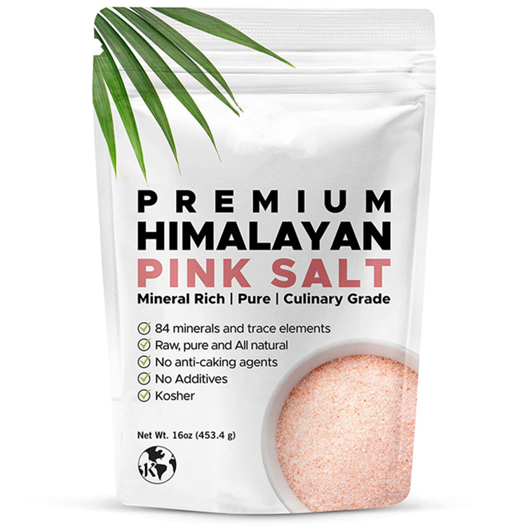 Private Custom Premium Himalayan Pink Fine Grain Salt
