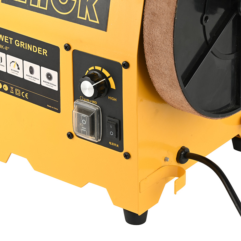 Stable Steel Frame Water Cooling Variable Speed 8" Stable Steel Frame Flat Knife Sharpener Polishing Machine