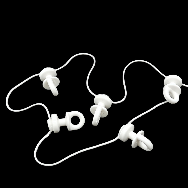 Fixed Distance Line Beads Traditional Curtain Fabric Wave-Shaped Snake-Shaped Curtain Roller Bead Curtain Track Accessories