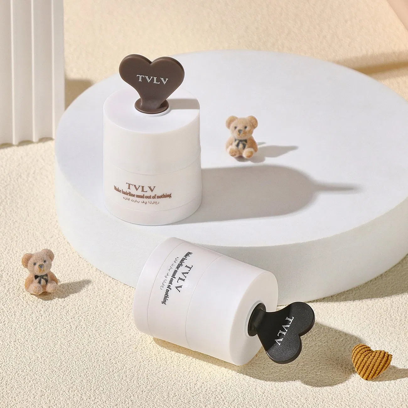 Non-Existent Hairline Makeup Shadow Contouring Cream That Doesn't Fade Easily, Hairline Filling Powder
