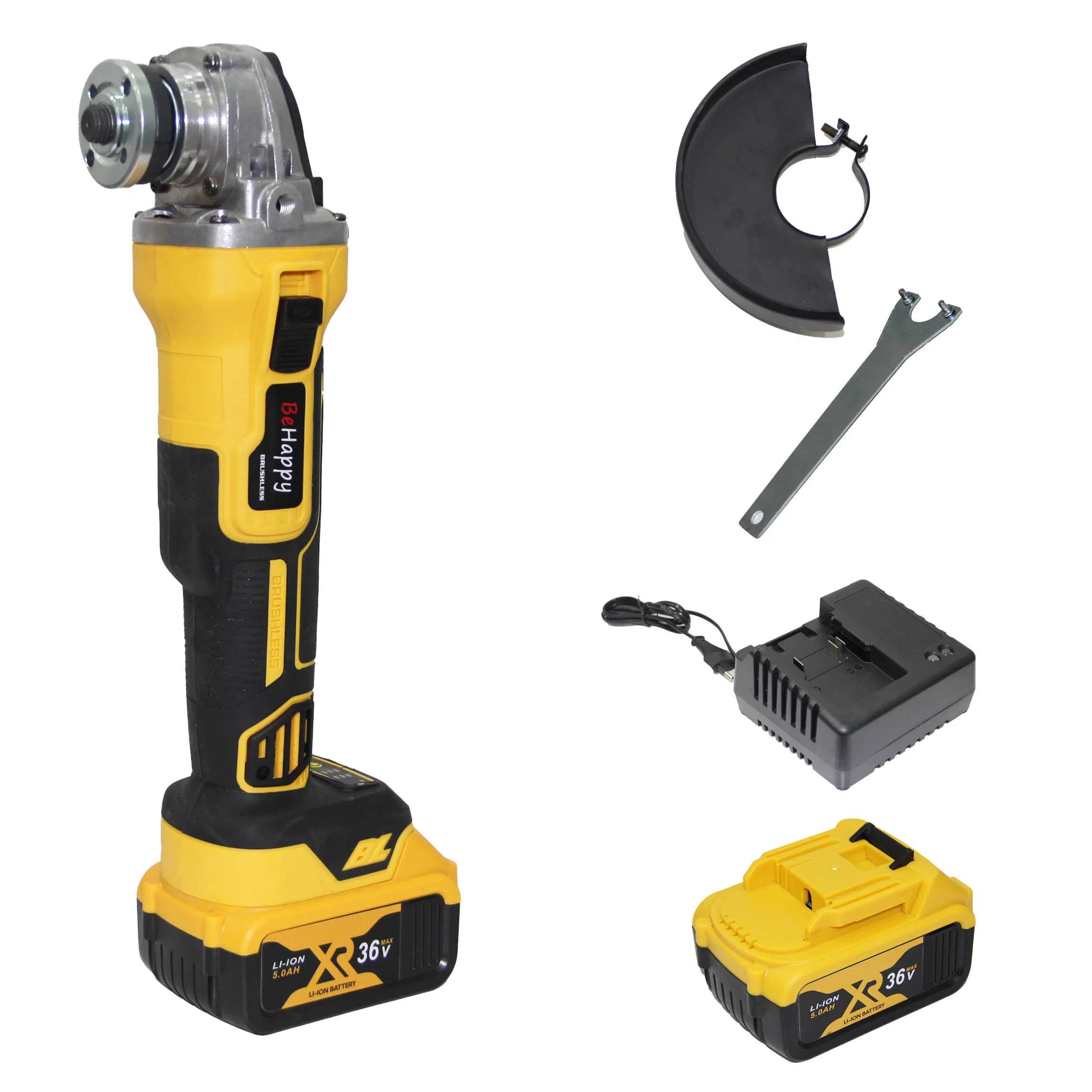 Adjustable Speed Plug-in High-Power Cut-off/Angle Grinder