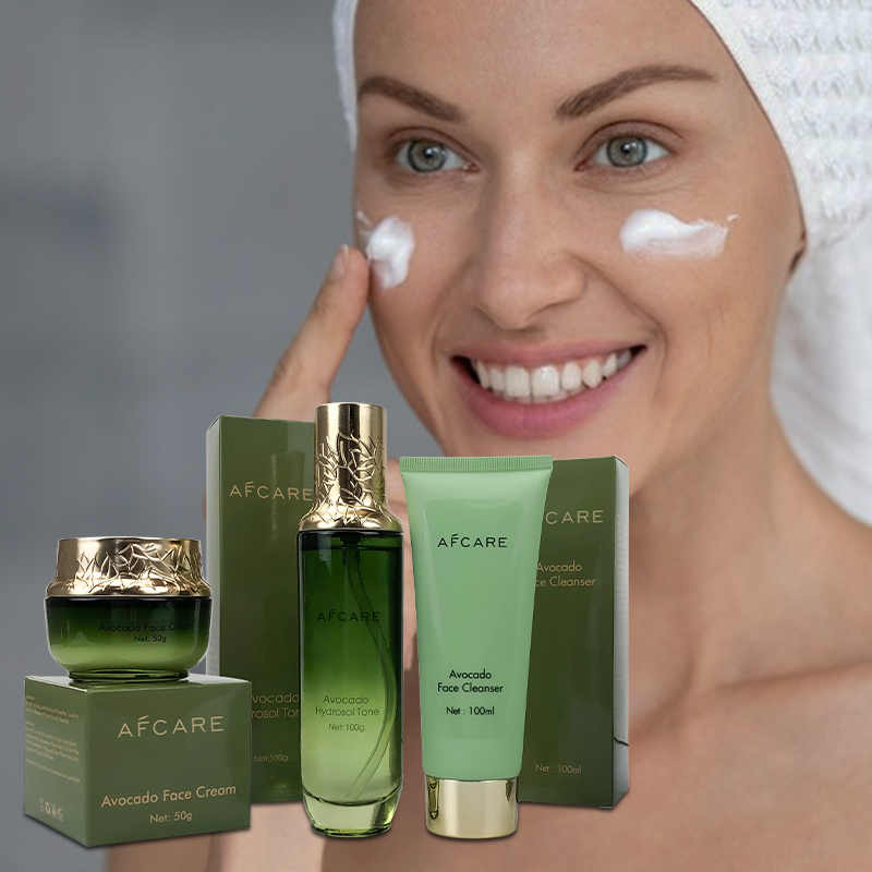 Private Label Moisture Whitening Anti-Aging Soothing The Skin Avocado Skincare Series
