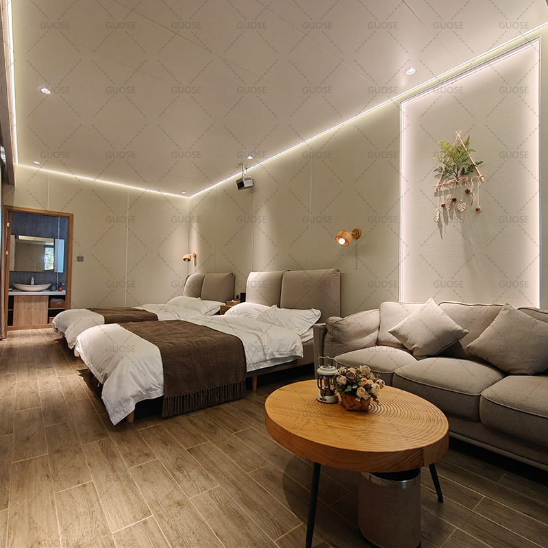 Safe Prefabricated Container Capsule Hotel Sleeping Bed Apple Tiny House Factory Apple Cabin