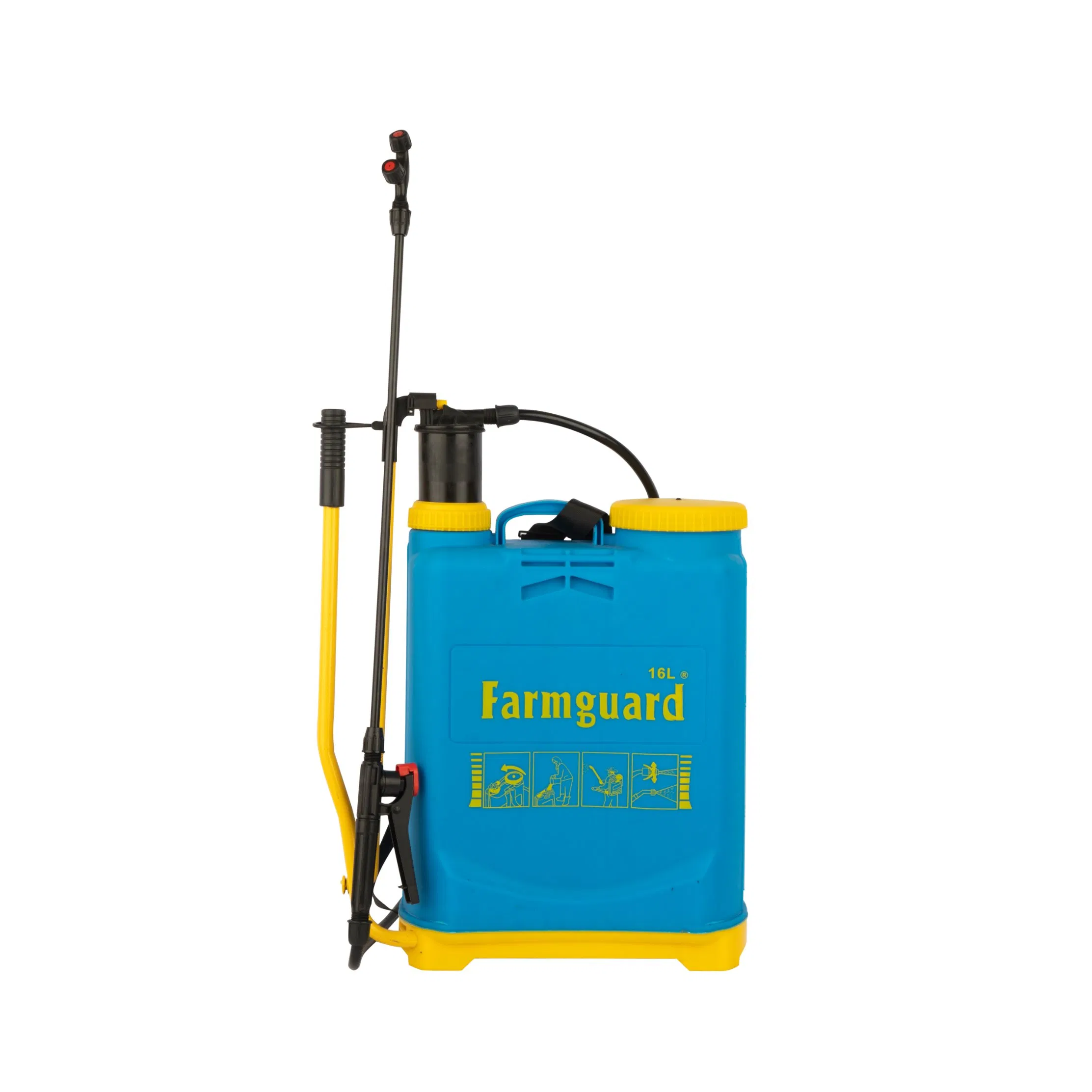 16 Litres Backpack Manual Power Agricultural Sprayer