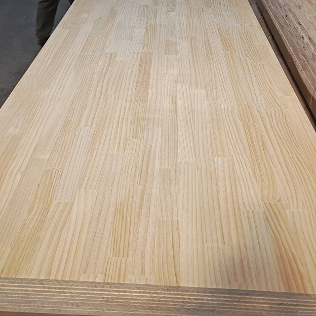1220*2440mm Rubberwood Finger Joint Board Lumber for Korea Market