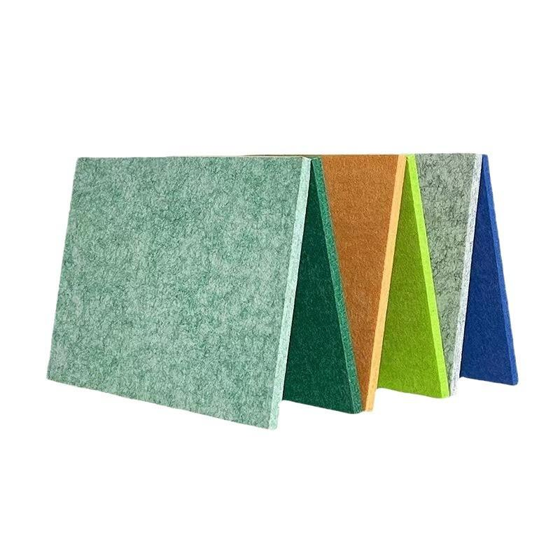 Blockchain-Verified Sustainable 12mm Pet Felt Acoustic Panel - Carbon Footprint Tracked Recycled Material with Green Building Council Certification