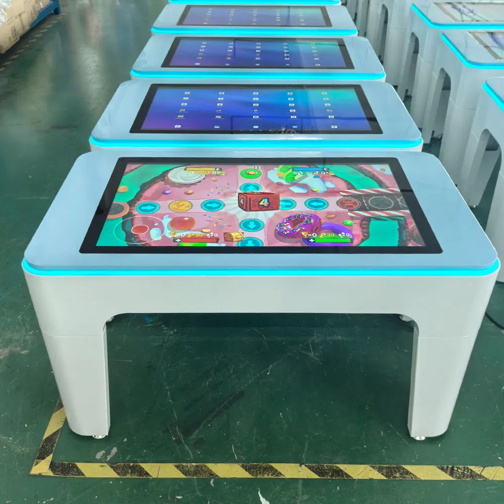 in Stock 32 Inch Kids Game Table with Touch Screen and Color Options