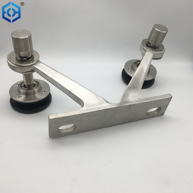 Heavy Duty Stainless Steel 316 Glass Curtain Wall Spider Fittings Brackets
