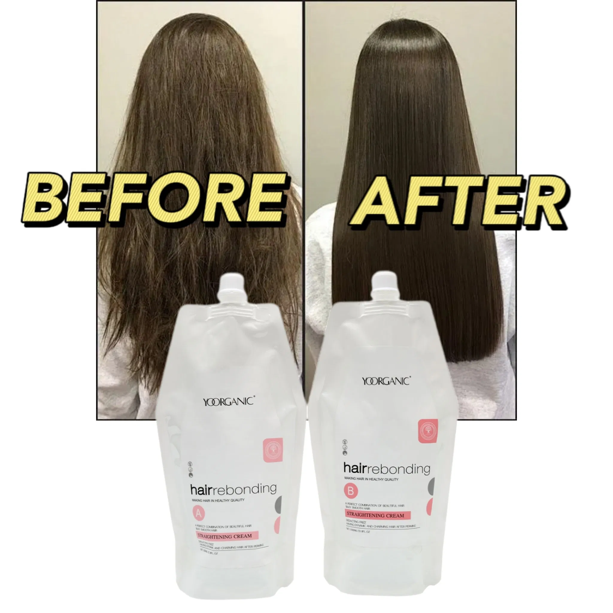 Wholesale Price Protein Brazil Keratin Professional Perm Lotion Rebonding Cream Hair Straightening
