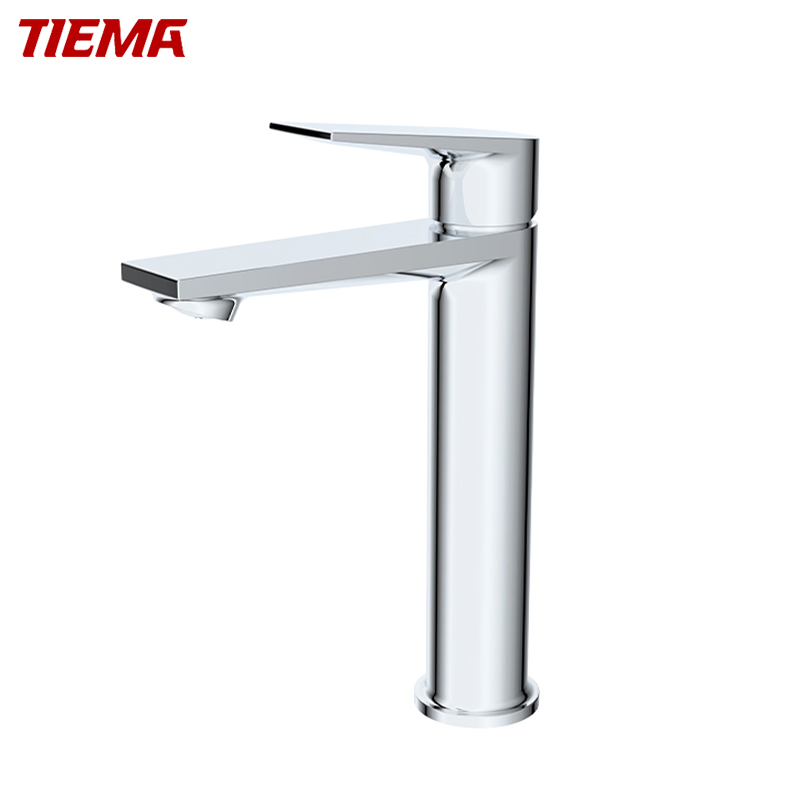 Смеситель для раковины Tiema треугольный латунный