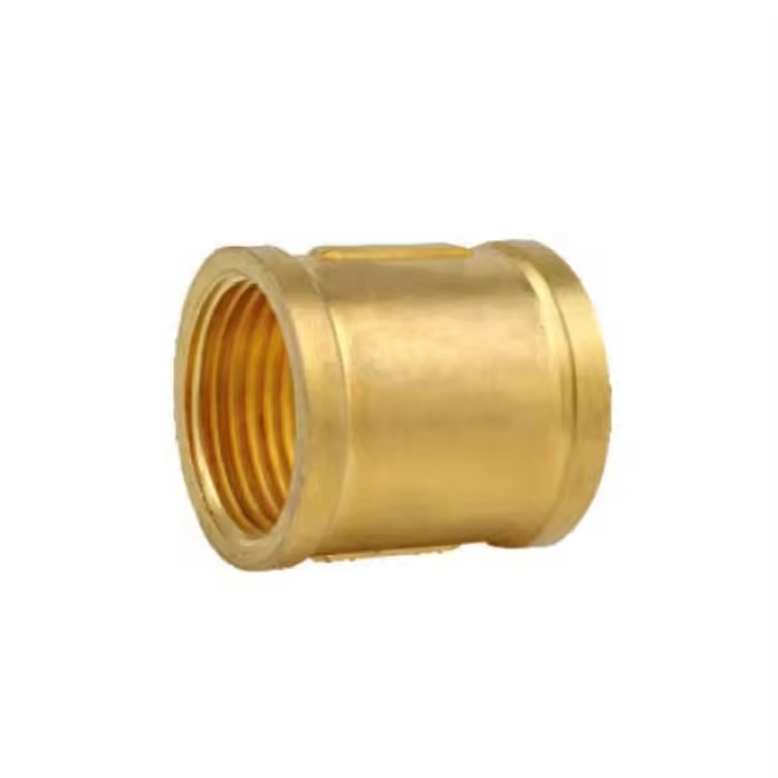 Customizable Copper Brass Internal Threaded Screw Joint Coupling 1/2"-1"