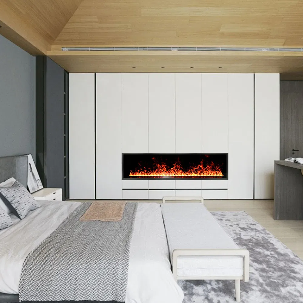 Custom Single Color 152cm Electric 3D Vapor Steam Mist Fireplace Insert Water Vapor Fireplace