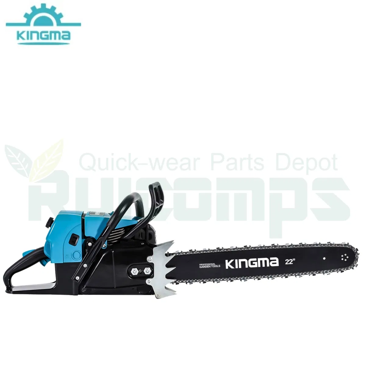 Kingma Kms660 (MS 660) Magnum 91.6cc 2-Stroke Professional Gas Chainsaw with 25" Bar for Heavy-Duty Logging