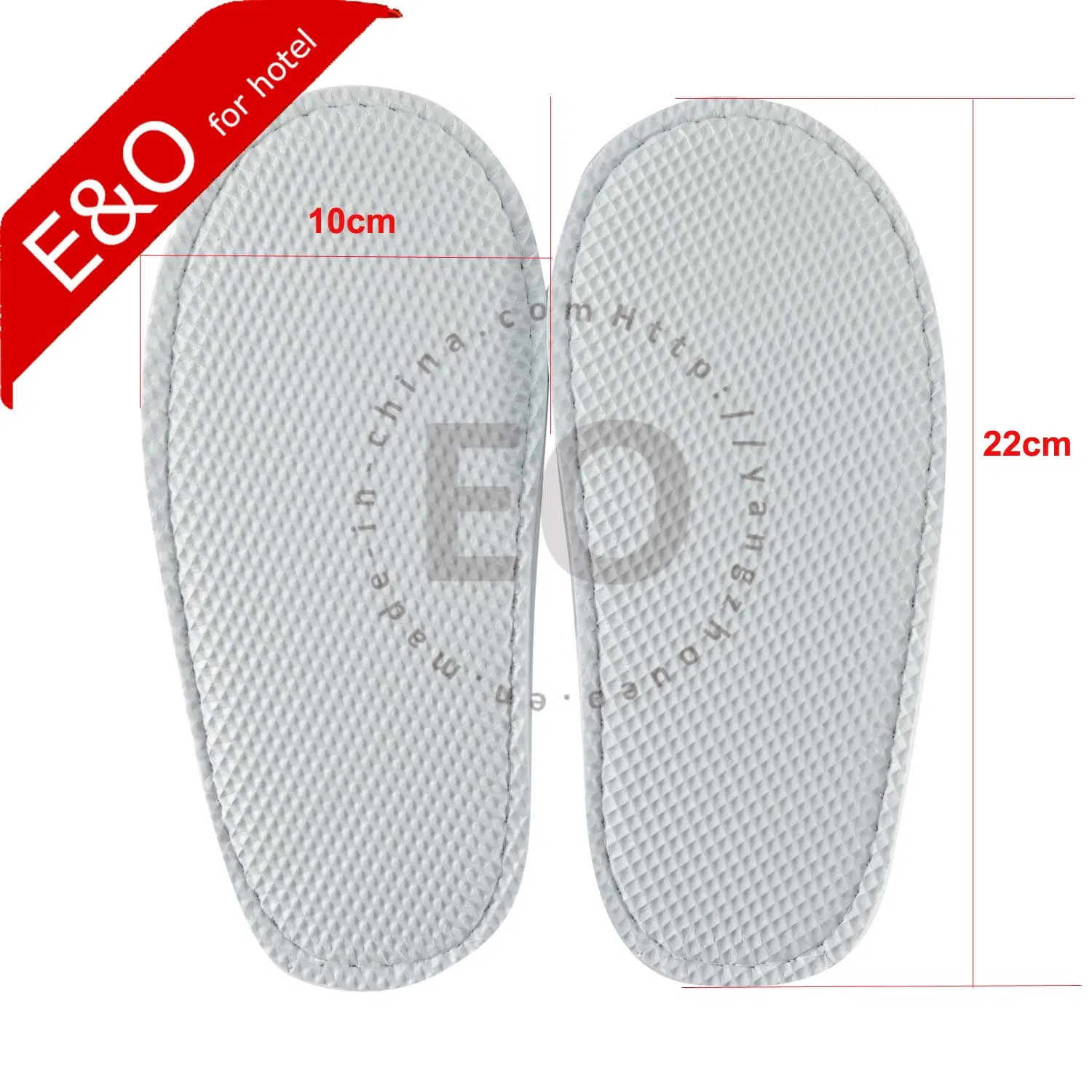 Wholesale Baby /Kids/Children Dense Velvet Hotel Slippers/Airline Slippers with Cartoon Logo
