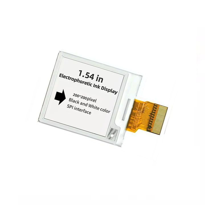 1.54 Inch Low-Power E-Ink Digital Tag Screen, 200X200 Spi Interface E-Paper Display for Energy-Efficient ESL Applications Stm32 Risk Control Critical Timing