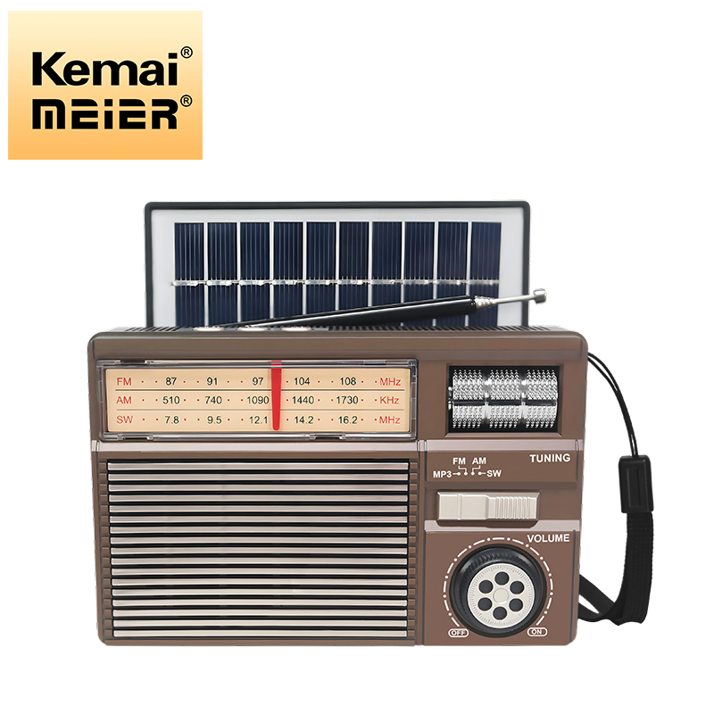 Antique Bluetooth Speaker Radio Old School Design with Wireless Streaming and Electric Plug