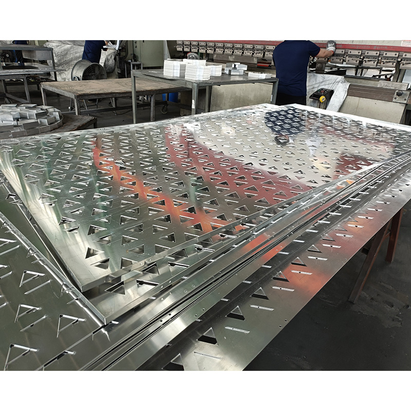 Decorative Perforated Aluminum Facade Cladding for Curtain Wall Project