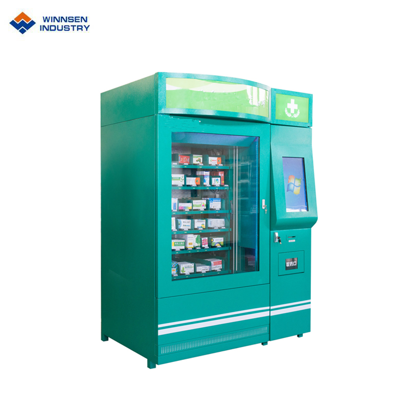 High Grade 32 Inch Screen Vending Machine with Income Report Function
