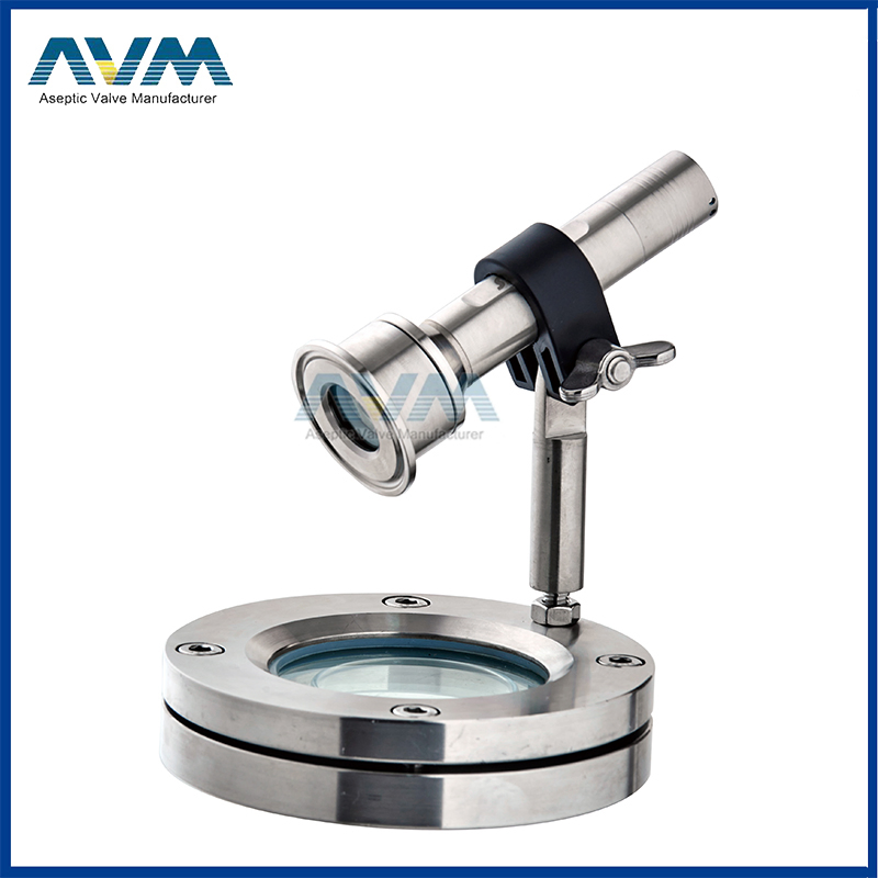 Tsi Type Flow Sanitary Stainless Steel Weld Sight Glass