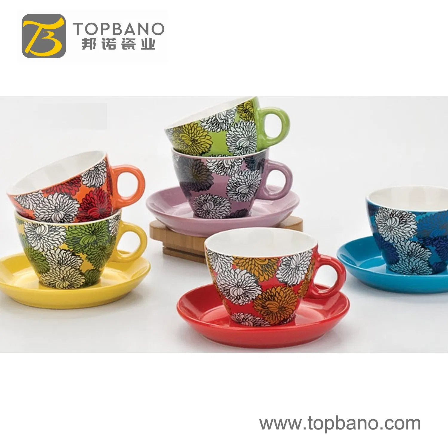 Hot Selling Customv Coaster Coffee and Tea Cup Mat Leather Cup Saucer