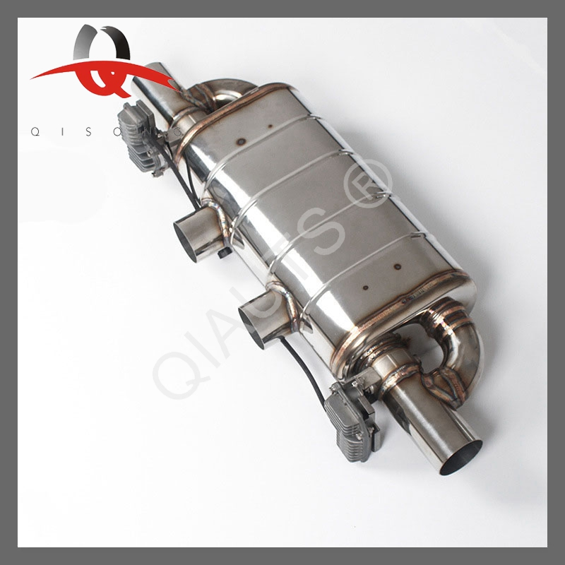 Глушитель выхлопа с пневмоклапаном для тюнинга авто