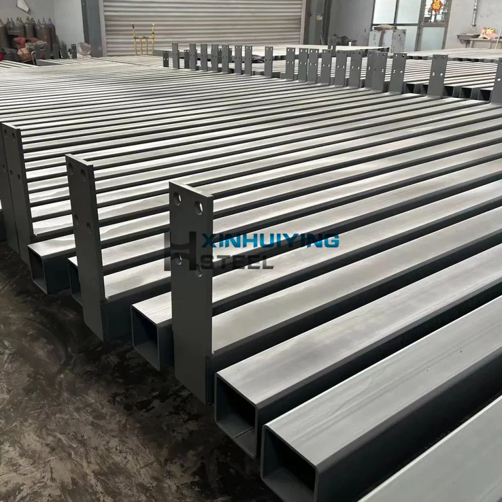 Steel Post Square Tube Steel with Base Plate Custom Fabrication Services Available