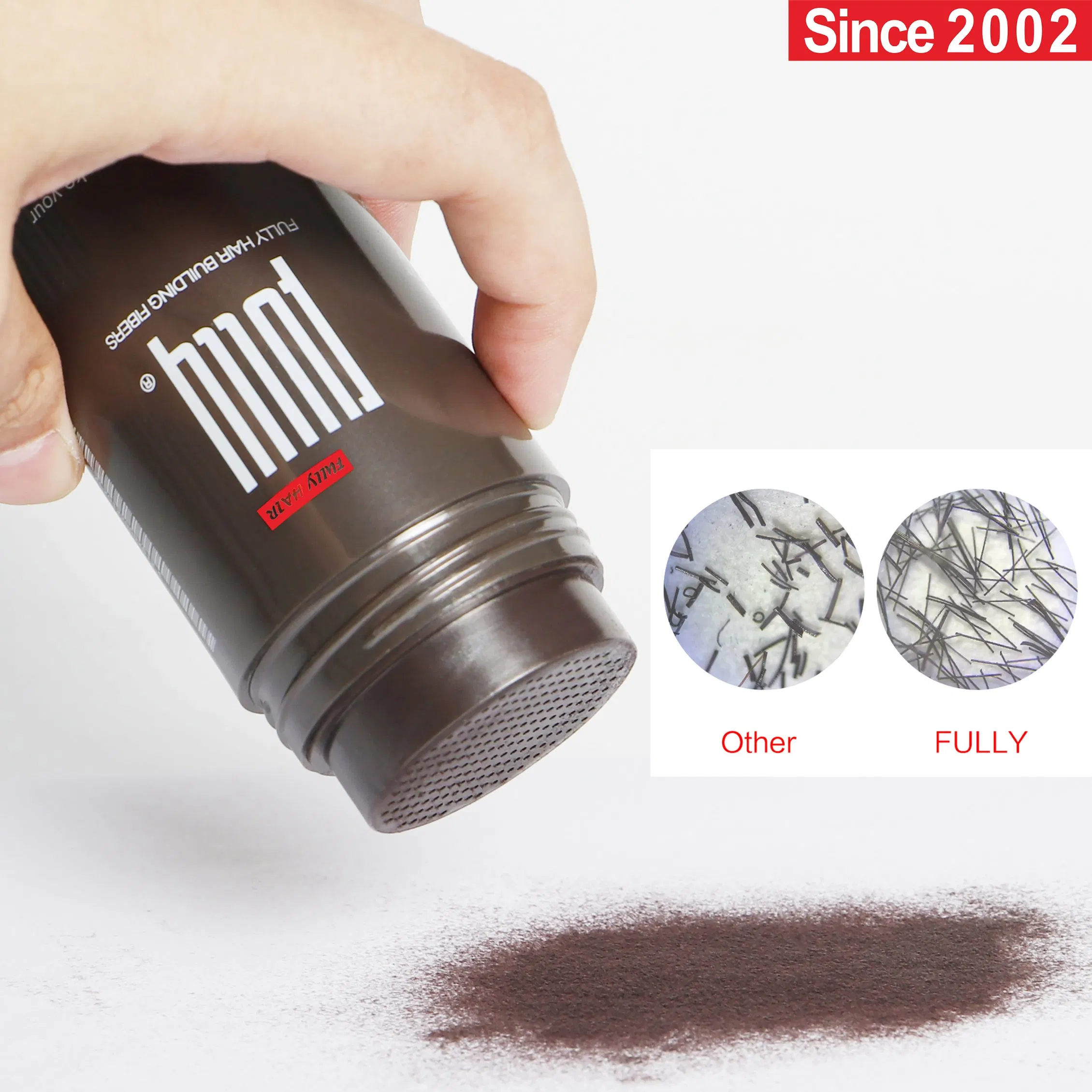 Волокна для увеличения объема волос Fully Hair Building Fibers