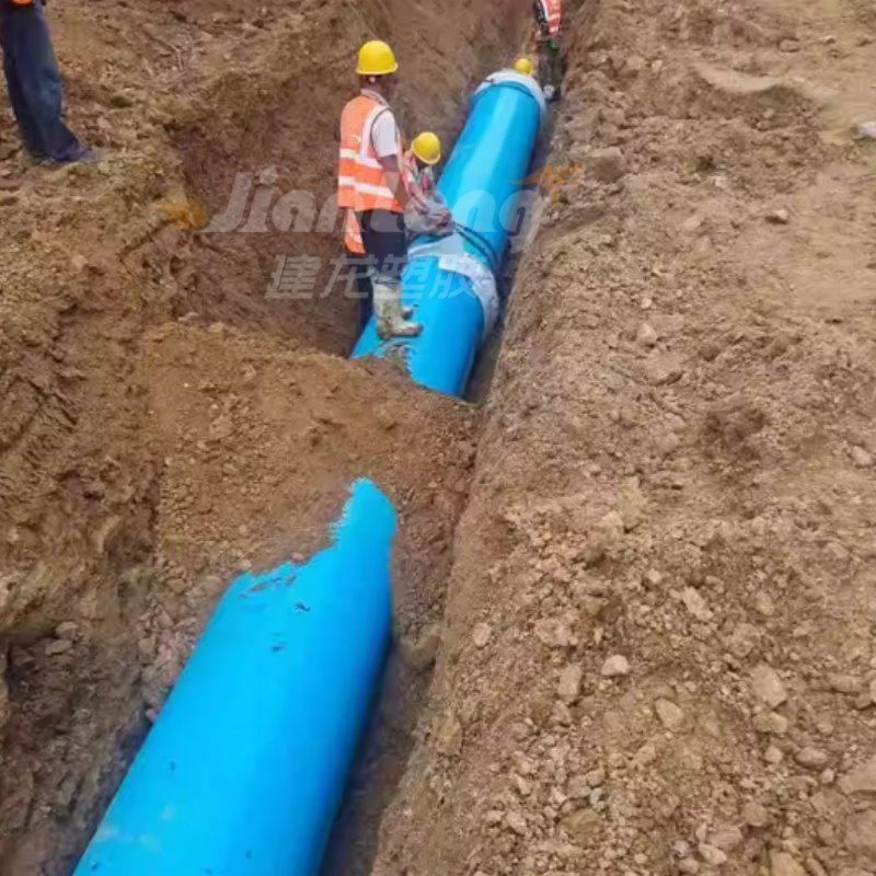Труба ПВХ 1200 мм для дренажа и водоснабжения
