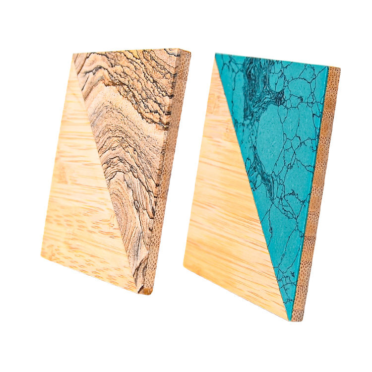 Eco-Friendly Customized Pocket Natural Bamboo Wooden Mirror Makeup Mini Round Mirror Easy Carry for Travel Gift