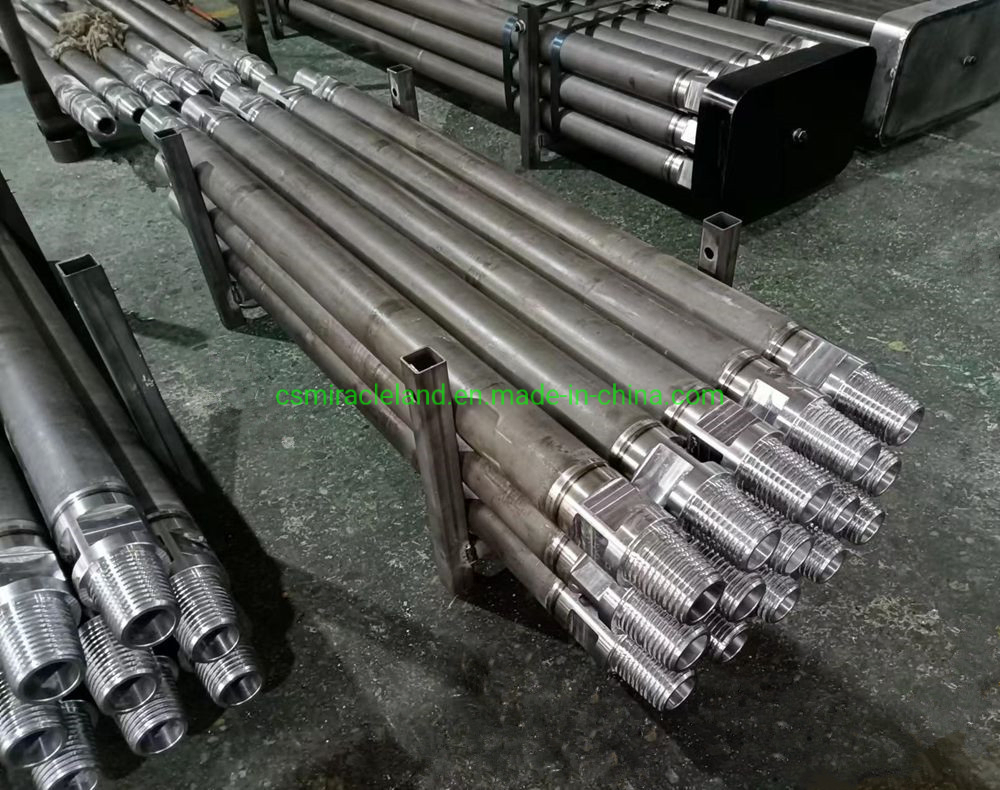 Awy Bwy Nwy Hwy Taper Threaded Drill Rod/Geological Drill Pipe