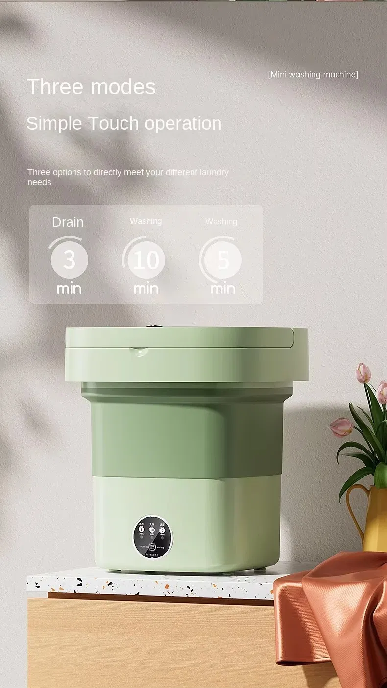 Mini Washing Machine Portable Foldable Special Underwear Socks Small Automatic Washing Machine